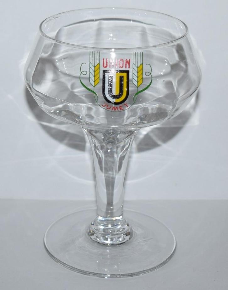 Union / Jumet, Verzamelen, Biermerken, Zo goed als nieuw, Glas of Glazen, Overige merken, Verzenden