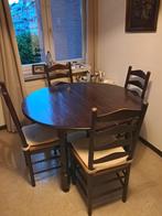 Tafel met stoelen, Huis en Inrichting, Ophalen, Gebruikt, 100 tot 150 cm