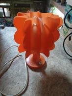 vintage oranje lamp, Huis en Inrichting, Lampen | Tafellampen, Gebruikt, Ophalen of Verzenden