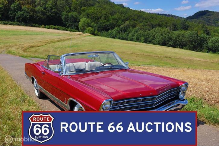 Ford Galaxie 500 XL | 1967 | Route 66 Auctions, Auto's, Oldtimers, Bedrijf, Te koop, Ford, Benzine, Overige carrosserie, Handgeschakeld
