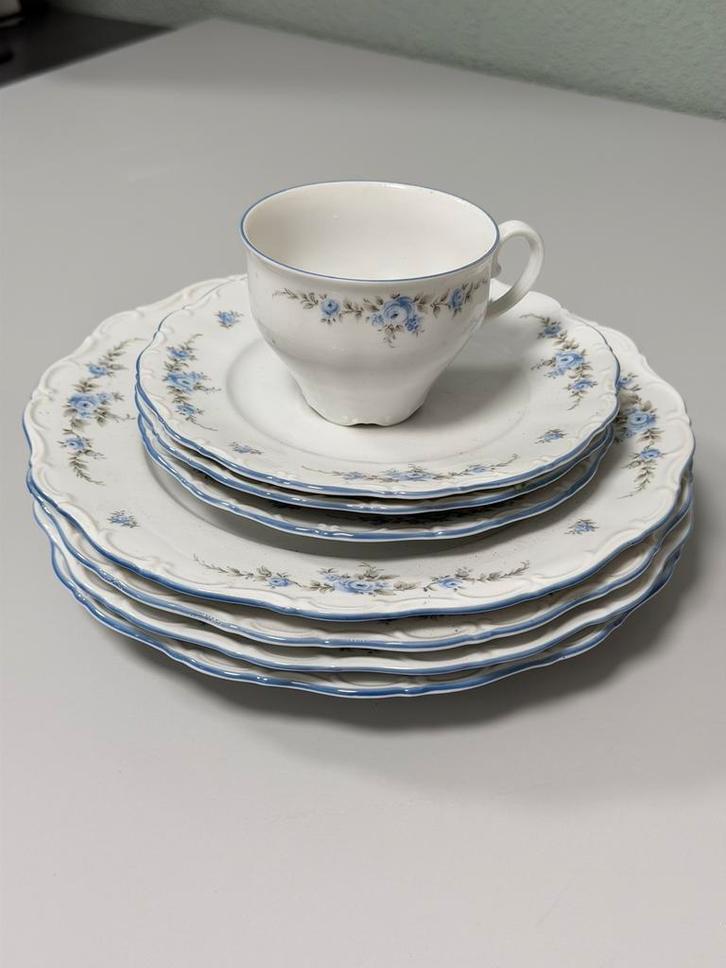 Vaisselle en porcelaine Rose Bavaria Motif rose W. Allemagne, Antiquités & Art, Antiquités | Services (vaisselle) pièces, Enlèvement ou Envoi