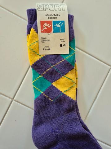 Retro vintage originele sportsokken maat 43-46 beschikbaar voor biedingen