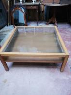 salontafel in de woonkamer, Ophalen, Gebruikt, 50 tot 100 cm, Glas