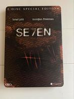 Seven dvd steelbook, CD & DVD, DVD | Thrillers & Policiers, Comme neuf, Enlèvement ou Envoi
