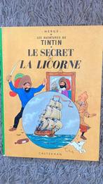 TINTIN # 11 Le secret de la Licorne édit 1965 B35 bis, Gelezen, Eén stripboek, Ophalen of Verzenden, HERGE