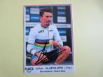 wielerkaart wk 2020 julian alaphilippe signe, Zo goed als nieuw, Verzenden