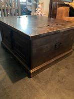 Zwaar volle eik salontafel/kist., Huis en Inrichting, Ophalen, Gebruikt, 100 tot 150 cm, 50 tot 75 cm