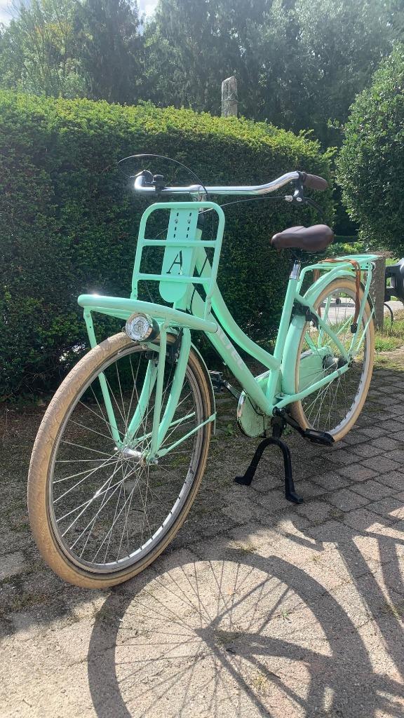 Altec transportfiets muntgroen, Fietsen en Brommers, Fietsen | Dames | Damesfietsen, Zo goed als nieuw, Overige merken, 50 tot 53 cm