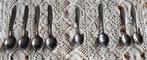 8 advokaat lepeltjes, stainless, Nieuwpoort, Inoxa, RVS, Maison & Meubles, Couverts en vrac, -, Utilisé, -