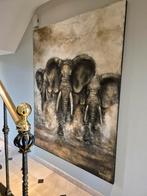 Peinture d'éléphant d'Asie, Enlèvement