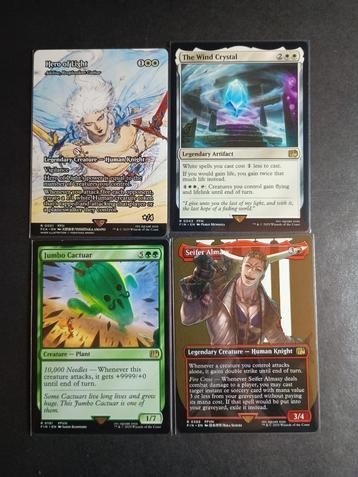 4 final fantasy kaarten beschikbaar voor biedingen