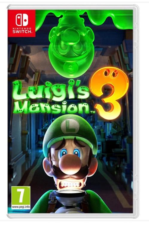 Luigi's Mansion 3 - Nintendo Switch, Consoles de jeu & Jeux vidéo, Jeux | Nintendo Switch, Comme neuf, Autres genres, 3 joueurs ou plus