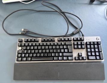 Clavier de jeu tactile Logitech G513 CARBON (AZERTY), Informatique & Logiciels, Logitech G, Clavier gamer, Enlèvement ou Envoi