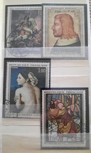 Zeer fraaie serie postzegels van Frankrijk - 46 stuks.