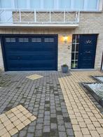 Donkerblauwe electrische garagepoort, Doe-het-zelf en Bouw, Ophalen