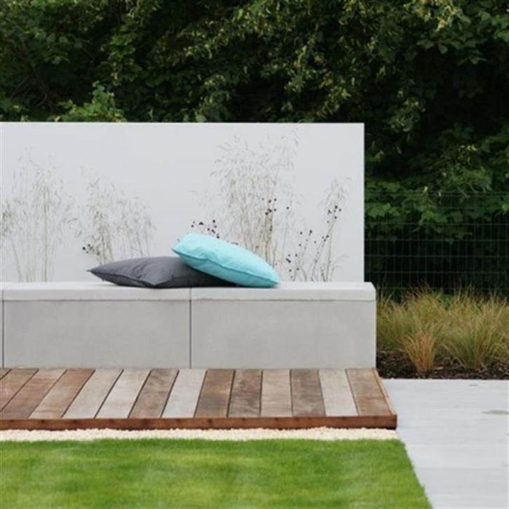 muur / tuinscherm / wand polyester in meerdere ral-kleuren, Tuin en Terras, Schuttingen, Nieuw, Overige materialen, 1 tot 2 meter