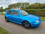 Volkswagen Golf 2.8 VR 6 4Motion R32 interieur, Auto's, Volkswagen, Zwart, Blauw, Leder, Handgeschakeld