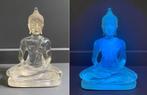 Glazen Buddha uranium style, Antiquités & Art, Enlèvement ou Envoi