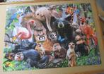 puzzel animal world king 1000, Hobby en Vrije tijd, Ophalen of Verzenden, 500 t/m 1500 stukjes, Zo goed als nieuw, Legpuzzel