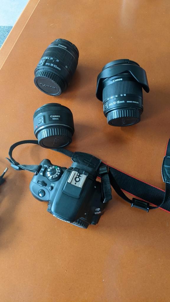 Canon EOS 100d + 18-55mm STM lens + 50mm lens, Audio, Tv en Foto, Fotocamera's Digitaal, Zo goed als nieuw, Spiegelreflex, Canon