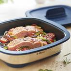 Tupperware micro pro grill met ring inbegrepen, Huis en Inrichting, Verzenden, Blauw