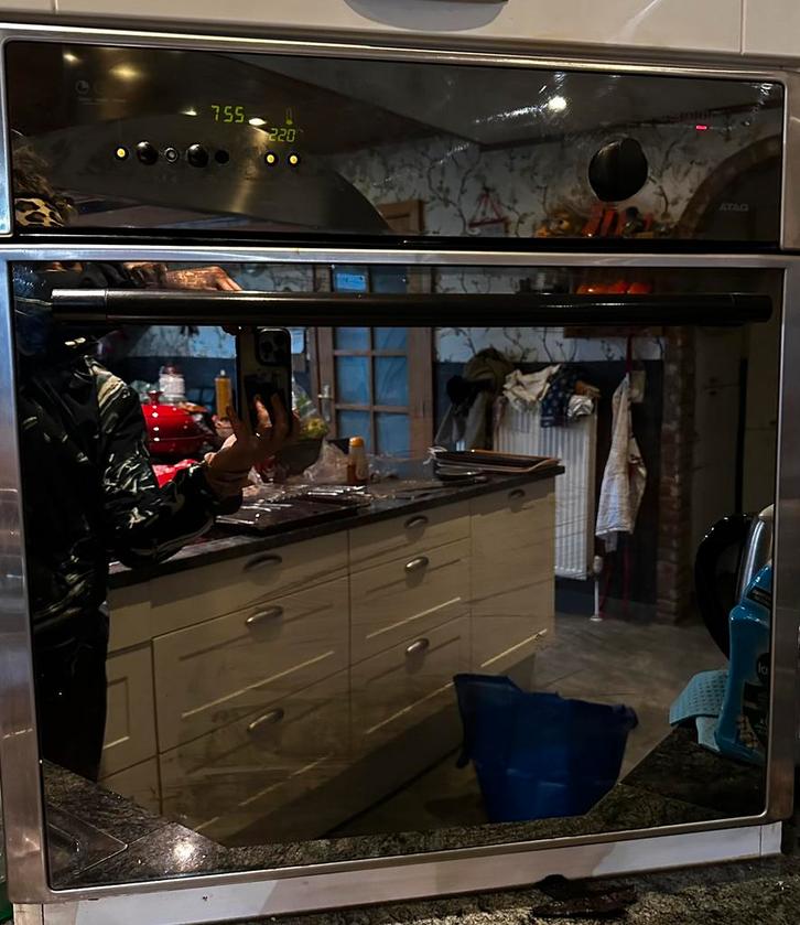 ATAG inbouw oven kook 600mm x 600 / 60 x 60cm, Elektronische apparatuur, Ovens, Gebruikt, Inbouw, Oven, Ophalen