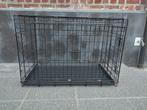 Bench kan helemaal open langs voor met deurtje aan zijkant, Ophalen, Hondenkennel, Gebruikt, Minder dan 65 cm