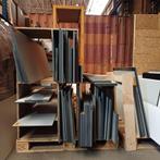 Zaagresten Trespa, HPL, volkern, Doe-het-zelf en Bouw, Platen en Panelen, Ophalen, Zo goed als nieuw, HPL, Minder dan 20 mm