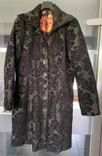 Manteau Desigual  Rainbow  Taille 42/44, Noir, Porté, Taille 42/44 (L), Enlèvement ou Envoi