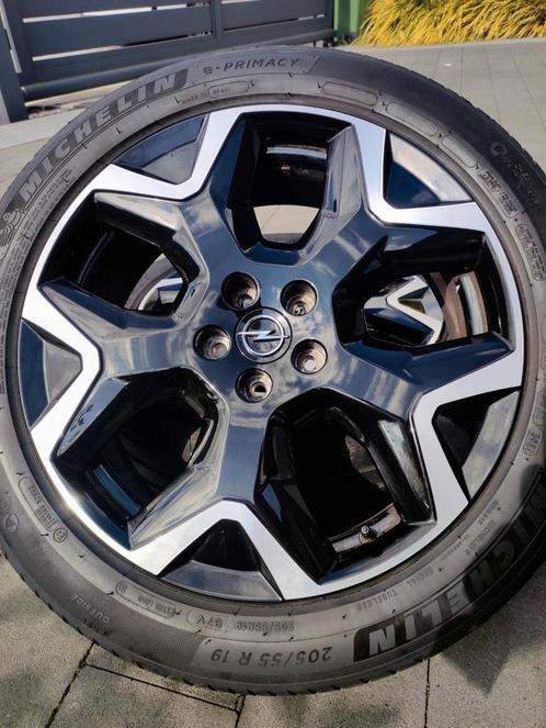 Originele Opel Grandland X 19 inch velgen set 5x108, Auto-onderdelen, Banden en Velgen, Banden en Velgen, Zomerbanden, 19 inch