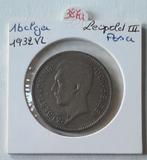 Albert II 1 belga/5 francs 1932 Vol post a, Envoi