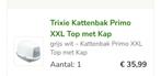 Kattenbak xxl, Ophalen, Zo goed als nieuw, Gesloten
