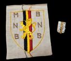 Belgisch Verzet WOII MNB - BNB Patch + Insigne, Ophalen of Verzenden, Landmacht, Embleem of Badge