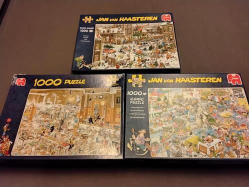 Lot puzzels Jan van Haasteren, Hobby en Vrije tijd, Denksport en Puzzels, Gebruikt, Legpuzzel, 500 t/m 1500 stukjes, Ophalen of Verzenden