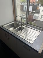 Gootsteen INOX (100x50x20), Ophalen, 50 tot 100 cm, Zo goed als nieuw, Minder dan 25 cm