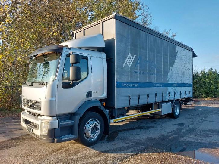 Volvo FL 290 4x2 BL pritsche/plane + schiebedach + LBW 4.000, Autos, Camions, Entreprise, Achat, Air conditionné, Verrouillage central