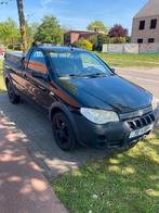 Fiat strada 1.3jtd diesel eur4 pick Up 2pl lichte vracht, Auto's, Zwart, 4 cilinders, Zwart, Bedrijf