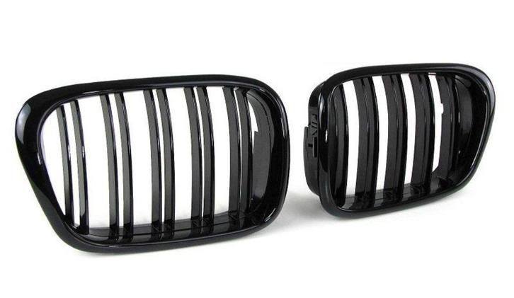 BMW E39 Grillset Glanzend Zwart, Auto diversen, Tuning en Styling, Ophalen of Verzenden
