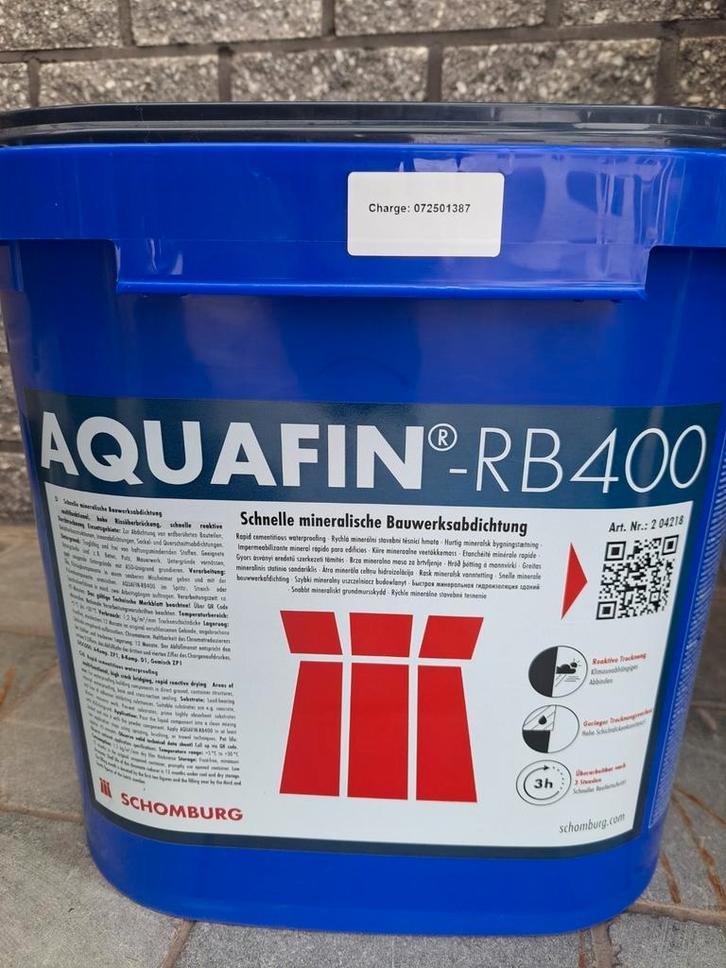 Vochtprobleem op muur ofzo?  Aquafin(2-comp.waterdichting), Doe-het-zelf en Bouw, Overige Doe-Het-Zelf en Bouw, Ophalen