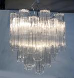 Glaslamp van Murano sospesa in katoen, Huis en Inrichting, Lampen | Plafondlampen, Murano, Glas, Gebruikt, Ophalen of Verzenden
