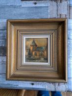 Mooi ingekaderd schilderijtje Kerkje Heugem, Enlèvement ou Envoi