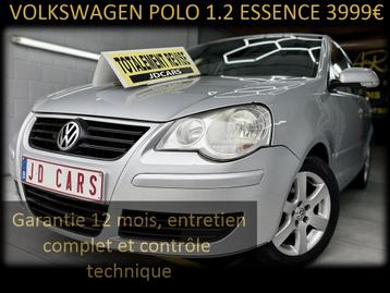 VOLKSWAGEN POLO 1.2 ESSENCE ‼️GARANTIE 1 AN CTOK‼️ beschikbaar voor biedingen