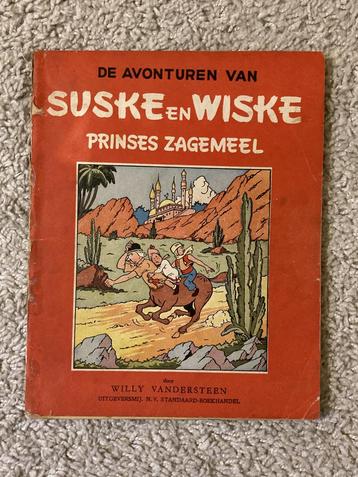 Suske en Wiske - Nr. 5 - Prinses Zagemeel - Herdruk, 1954 beschikbaar voor biedingen