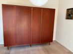 Vintage kleerkast, Huis en Inrichting, Kasten | Kleerkasten, Ophalen, Zo goed als nieuw, Kersenhout