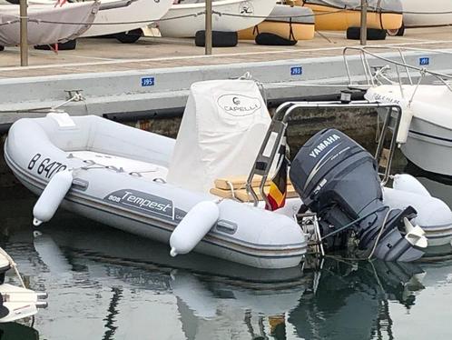Motorboot Rip Capelli Tempest 505, Watersport en Boten, Motorboten en Motorjachten, Zo goed als nieuw, Tot 6 meter, Benzine, Buitenboordmotor