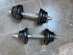 2 halters met gewichten - 7 kg, Ophalen, Gebruikt
