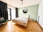 Bed - Wit eik gelamineerd, Huis en Inrichting, Slaapkamer | Bedden, Ophalen, Gebruikt, Beige, Tweepersoons
