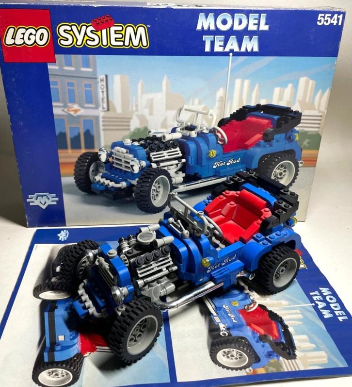 Lego Model team 5541 Blue Fury complet 99,8 % + manual + box, Kinderen en Baby's, Speelgoed | Duplo en Lego, Gebruikt, Lego, Complete set