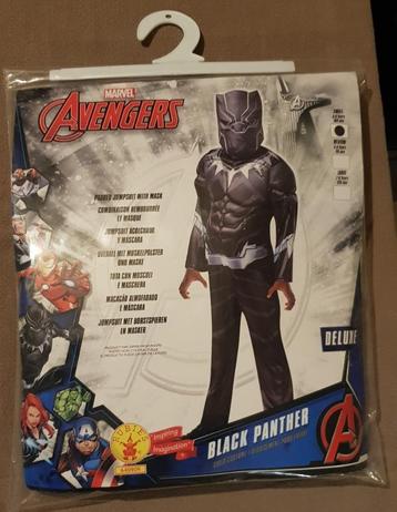 Verkleedpak Avengers Black Panther maat 104 3-4j