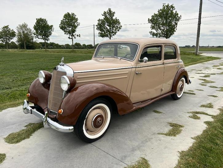 Mercedes 170 SV 1953, Auto's, Mercedes-Benz, Bedrijf, Te koop, Overige modellen, Benzine, Berline, 5 deurs, Handgeschakeld, Beige